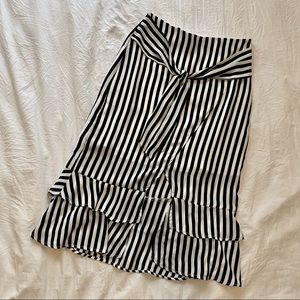 Who What Wear Stripe Skirt